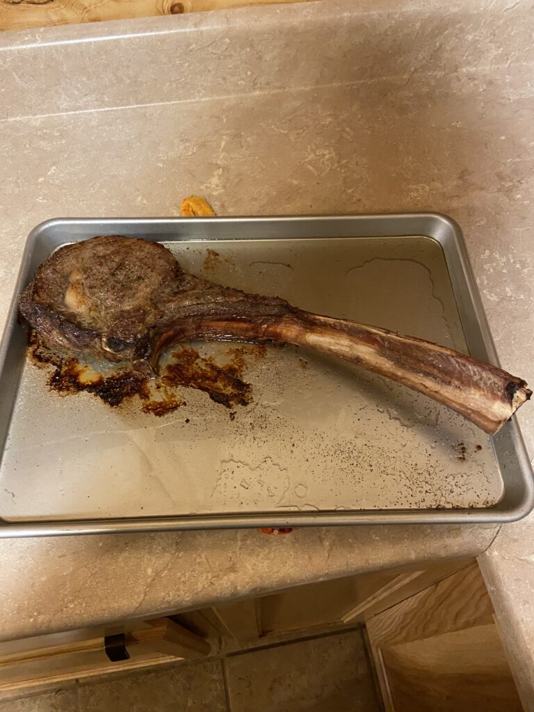 Tomahawk Steak A Little Food Por