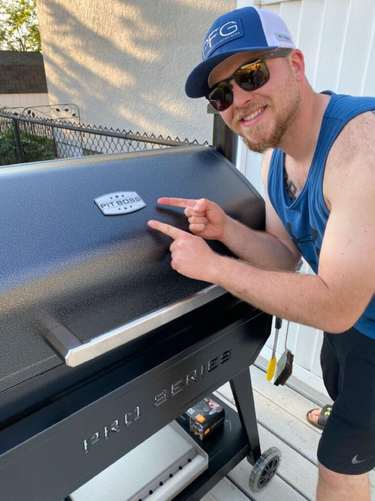 Josh new pitboss smoker arrived