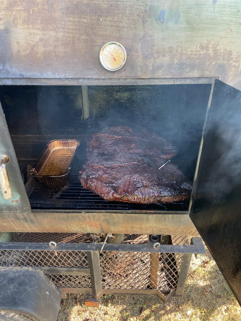 briskets are almost done after 15 hours