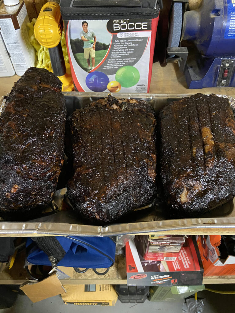 meat - pork butts finished