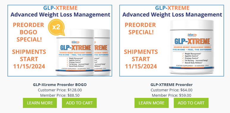 order glp xtreme